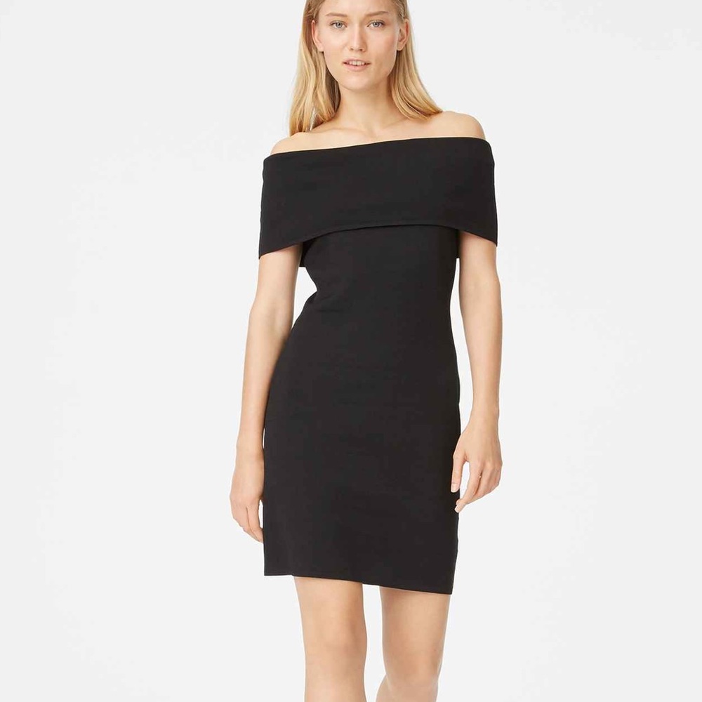 Club Monaco off the shoulder dress